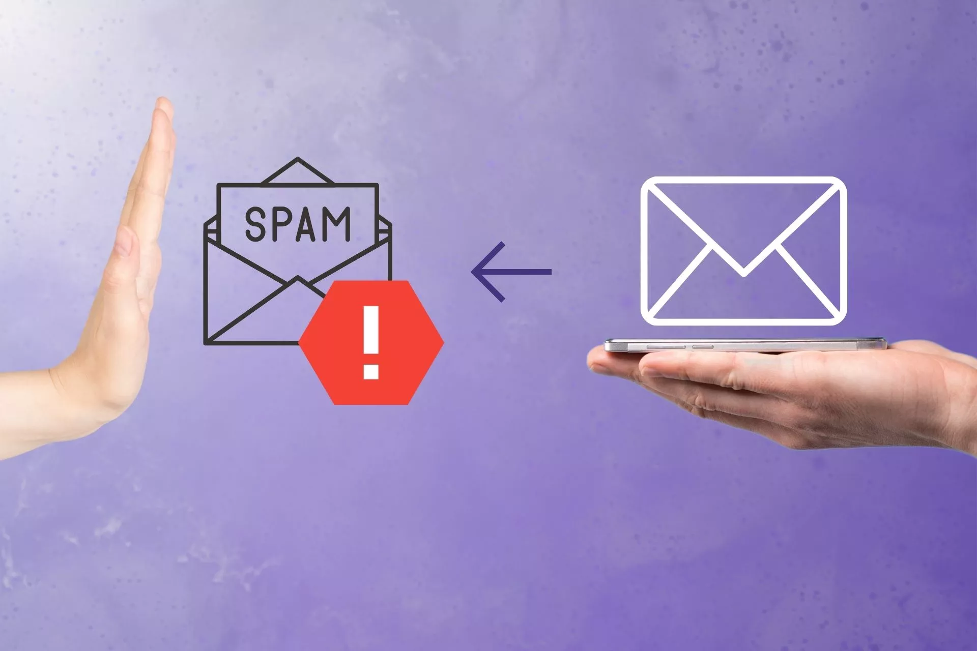 Sending email and change to spam email